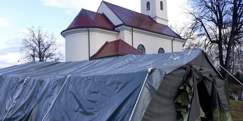 Hrvatska vojska drugi dan pomae potresom pogoðenoj Petrinji